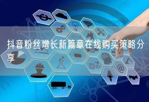 抖音粉丝增长新篇章在线购买策略分享